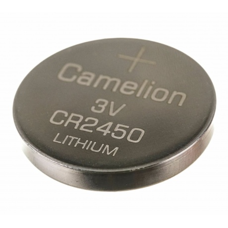 Батарейка Camelion CR2450 BL-1 (CR2450-BP1, литиевая,3V) (1 шт. в уп-ке) - фото 4