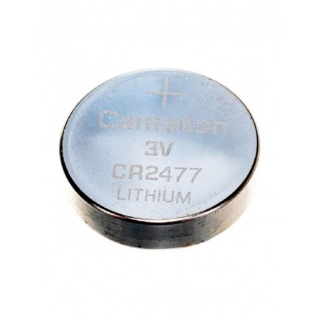 Батарейка Camelion CR2477 BL-1 (CR2477-BP1, литиевая,3V) (1 шт. в уп-ке) - фото 3
