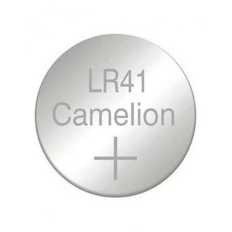 Батарейка Camelion G 3  BL-10 Mercury Free (AG3-BP10(0%Hg), 392A/LR41/192 для часов) (10 шт. в уп-ке) - фото 4