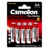 Батарейка Camelion Plus Alkaline BL8 LR6 (LR6-BP5+3, 1.5В) (8 шт...