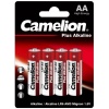 Батарейка Camelion LR 6  Plus Alkaline BL-4 (LR6-BP4, 1.5В) (4 ш...