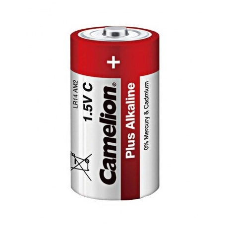 Батарейка Camelion LR14 Plus Alkaline BL-2 (LR14-BP2, 1.5В)  (2 шт. в уп-ке) - фото 5