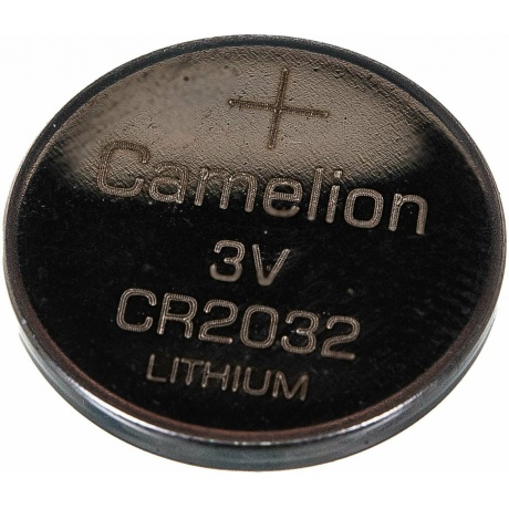 Батарейка Camelion CR2032 BL-5 (CR2032-BP5, батарейка литиевая,3V) (5 шт.в уп-ке) - фото 5