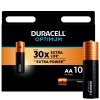 Батарейка Duracell LR6/10BL OPTIMUM  (10 шт в уп-ке)