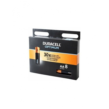Батарейка Duracell LR6/8BL OPTIMUM  (8 шт в уп-ке) - фото 3