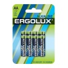 Батарейка Ergolux Alkaline BL8 LR6  (LR6 BP8, 1.5В)(8шт.в уп-ке)