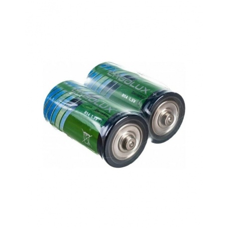 Батарейка Ergolux R14  SR2 (R14SR2, 1.5В)(2 шт. в уп-ке) - фото 3