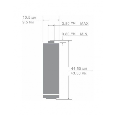 Батарейка Ergolux LR03 Alkaline BOX40 ( LR03 BOX40, 1.5В)(40 шт. в уп-ке) - фото 2