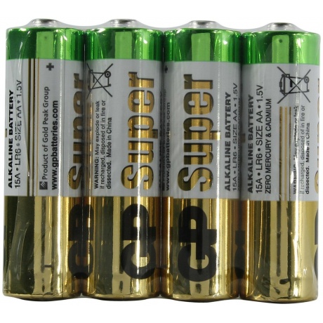 Батарейка GP 15ARS-2SB4  (96 шт. в уп-ке) - фото 4