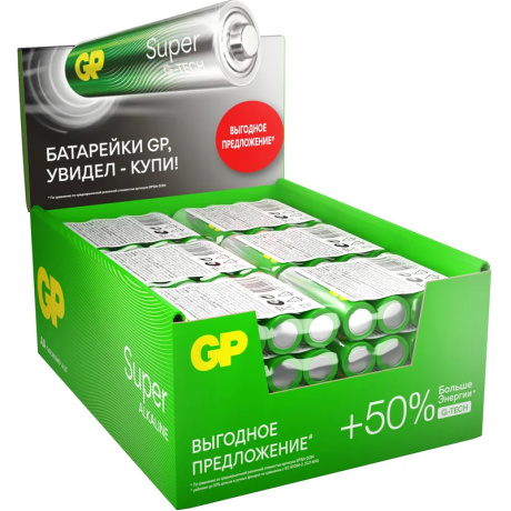 Батарейка GP 15ARS-2SB4  (96 шт. в уп-ке) - фото 1