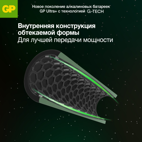 Батарейка GP 15AUPA21-2CRSB4 40/320 Ultra Plus (4 шт.в уп-ке) - фото 6