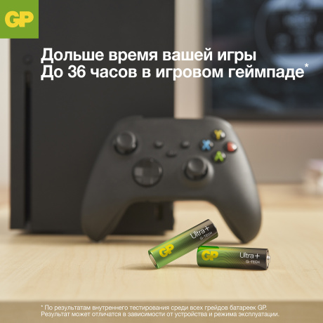 Батарейка GP 15AUPA21-2CRSB4 40/320 Ultra Plus (4 шт.в уп-ке) - фото 9