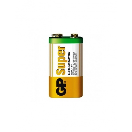 Батарейка GP 1604A-5CR1 10/200  Super (1 шт. в уп-ке) крона блистер - фото 2