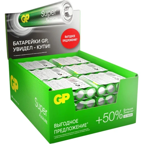 Батарейка GP 24ARS-2SB4  (96 шт. в уп-ке)