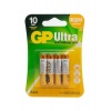 Батарейка GP 24AU-2CR4 Ultra Alkaline 24AU LR03,  4 шт AAA (4шт....