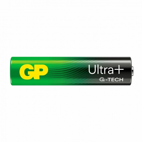 Батарейка GP 24AUPA21-2CRSB4 40/320 Ultra Plus Alkaline 24А AAA - 4 шт. на блистере (4 шт.) - фото 2