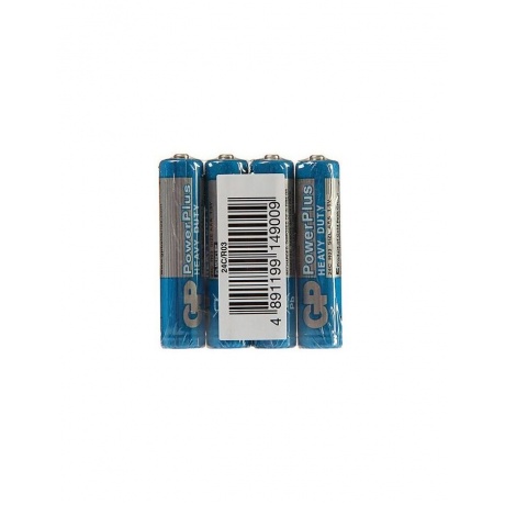 Батарейка GP 24CEBRA-2S4(24C/R03)  40/200/1000 (4 шт. в уп-ке) - фото 2