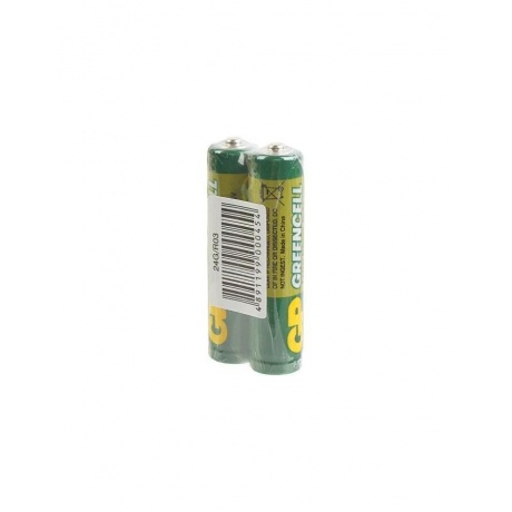 Батарейка GP 24G-OS2/24G-R03 40/200/1000  2 шт AAA (2шт. в уп-ке) 24G/R03 - фото 1
