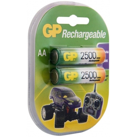 Батарейка GP 250AAHC-2DECRC2 20/200 (2 шт. в уп-ке)  аккумулятор - фото 2
