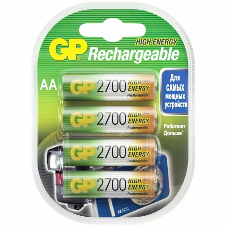 Батарейка GP 270AAHC3/1-2CR4 32/320  (акция3+1)  аккумулятор - фото 1