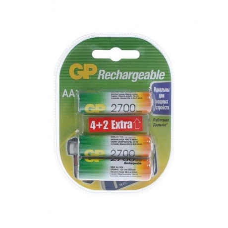 Аккумулятор GP 270AAHC4/2FR-2CR6 (4+2) (6 шт. в уп-ке)