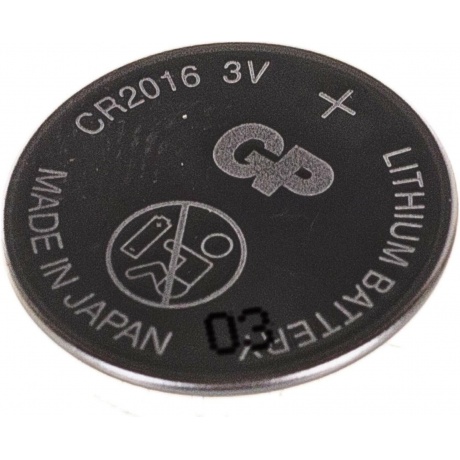 Батарейка GP CR2016-8C5 / CR2016-7CR5/ CR2016-2C5 (5 шт. в уп-ке) - фото 4