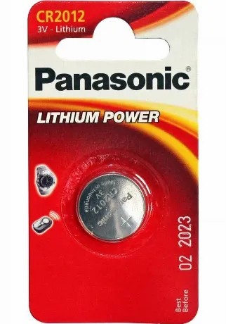 Батарейка литиевая Panasonic Lithium Power CR-2012EL/1B в блисте...
