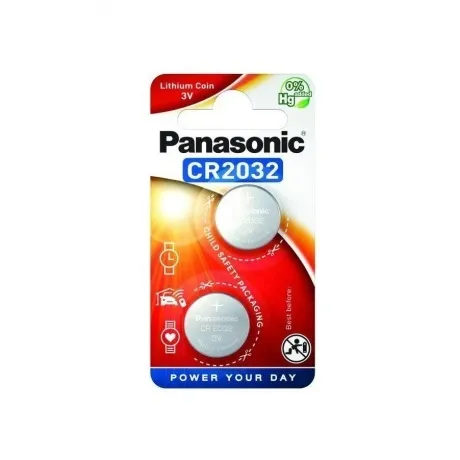 Батарейки литиевые Panasonic Lithium Power CR-2032EL/2B в блисте...