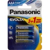 Батарейки Panasonic LR03EGE/4BP AAA щелочные Evolta в блистере 4...