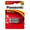 Батарейки Panasonic LR03XEG/2BP RU AAA щелочные Pro Power в блис...