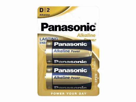 Батарейки Panasonic LR20REB/2BP D щелочные Alkiline power в блис...