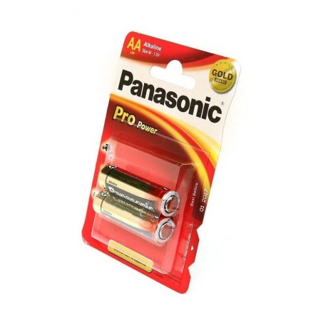 Батарейки Panasonic LR6XEG/2BP RU AA щелочные Pro Power в блистере 2шт - фото 4