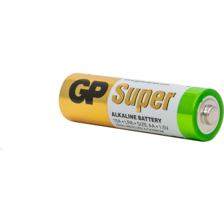 Батарейки AA - GP Super Alkaline 15A5/5-2CR10 (10 штук) - фото 2
