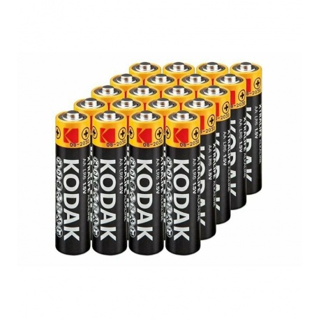 Батарейки AA - Kodak LR6/20BOX Xtralife Alkaline (20 штук) - фото 3