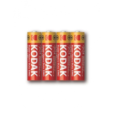 Батарейки AA - Kodak R6/4SH Super Heavy Duty (4 штуки) - фото 5