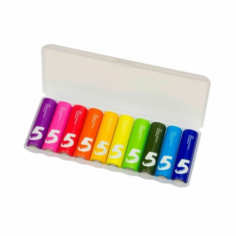 Батарейки AA - Xiaomi Rainbow ZI5 Colors (10 штук) Батарейки AA501 - фото 1