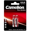 Батарейки AAA - Camelion Alkaline Plus LR03 LR03-BP2 (2 штуки)
