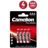 Батарейки AAA - Camelion Alkaline Plus LR03 LR03-BP4 (4 штуки)