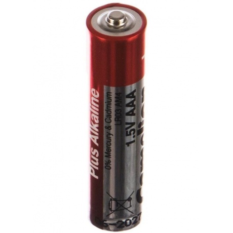 Батарейки AAA - Camelion Alkaline Plus LR03 LR03-PB24 (24 штуки) - фото 5
