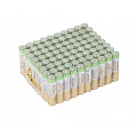 Батарейки AAA - GP Super Alkaline 24A-2CRVS80 (80 штук) - фото 7