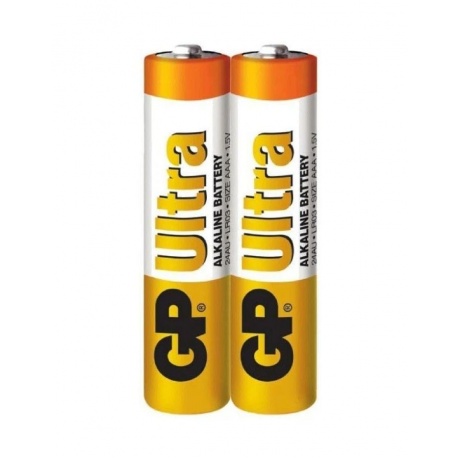 Батарейки AAA - GP Ultra Alkaline 24А 24AU-CR2 Ultra 20/160 (2штуки) - фото 8