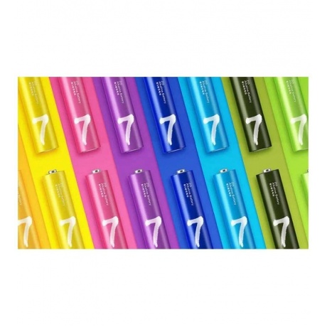 Батарейки AAA - Xiaomi ZMI Rainbow ZI7 (40 штук) Батарейки AA740 - фото 12