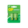Батарейки C - GP R14 Greencell 14G-2CR2 (2 штуки)