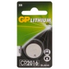 Батарейки CR2016 - GP Lithium CR2016-2CRU1 10/600 (1 штука)