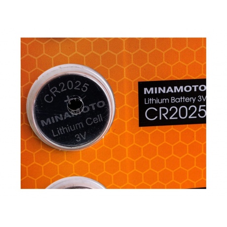 Батарейки CR2025 - Minamoto CR2025/5BL (5 штук) - фото 4