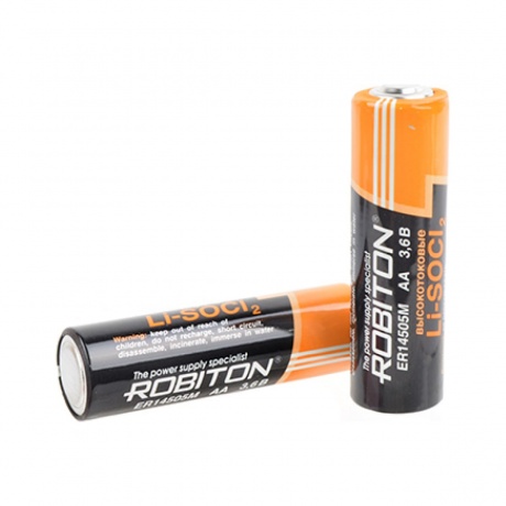 Батарейки ER18505 - Robiton ER18505-AX PK1 (1 штука) 17486 - фото 1