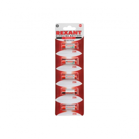 Батарейки Rexant 23A 30-1042 (5 штук) - фото 1