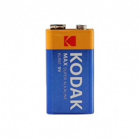 Батарейки Крона - Kodak 6LR61/1BL Max Super Alkaline (1 штука) - фото 2