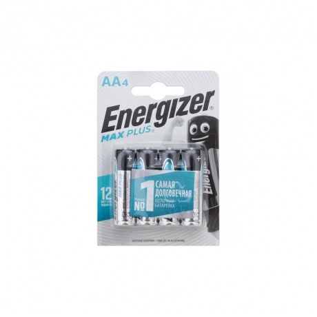 Батарейка Energizer lR6/4BL MAX PLUS 4 шт E301037100 - фото 1