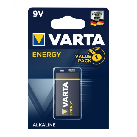 Батарейка Varta Energy 9V крона BL1 1pcs/Pack - фото 1
